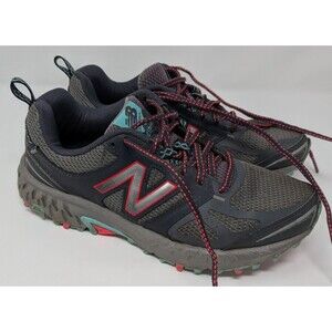 New Balance 412v3 All Terrain TechRide Trail Shoes Women's 8 EU39 Gray/Teal/Pink